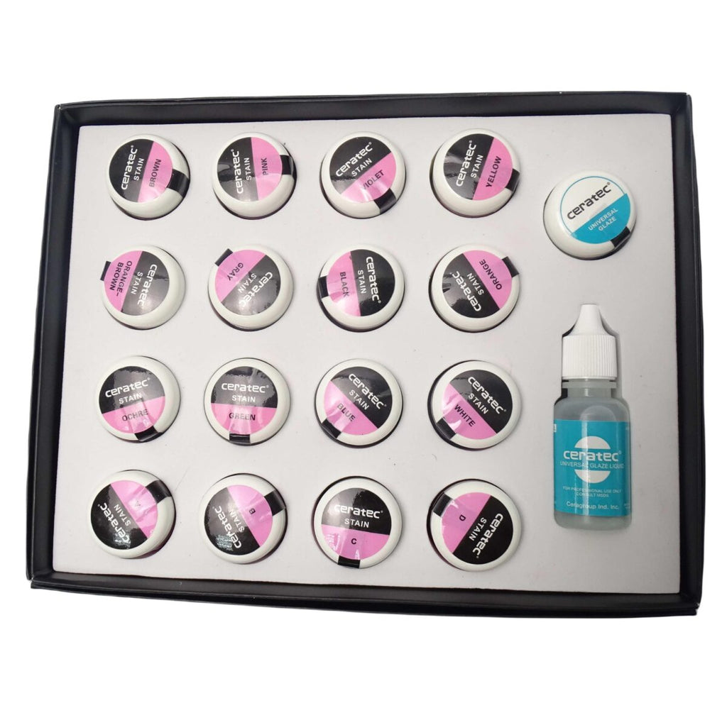 "ShadeVerificator" Ceramic Stain & Glaze Kit