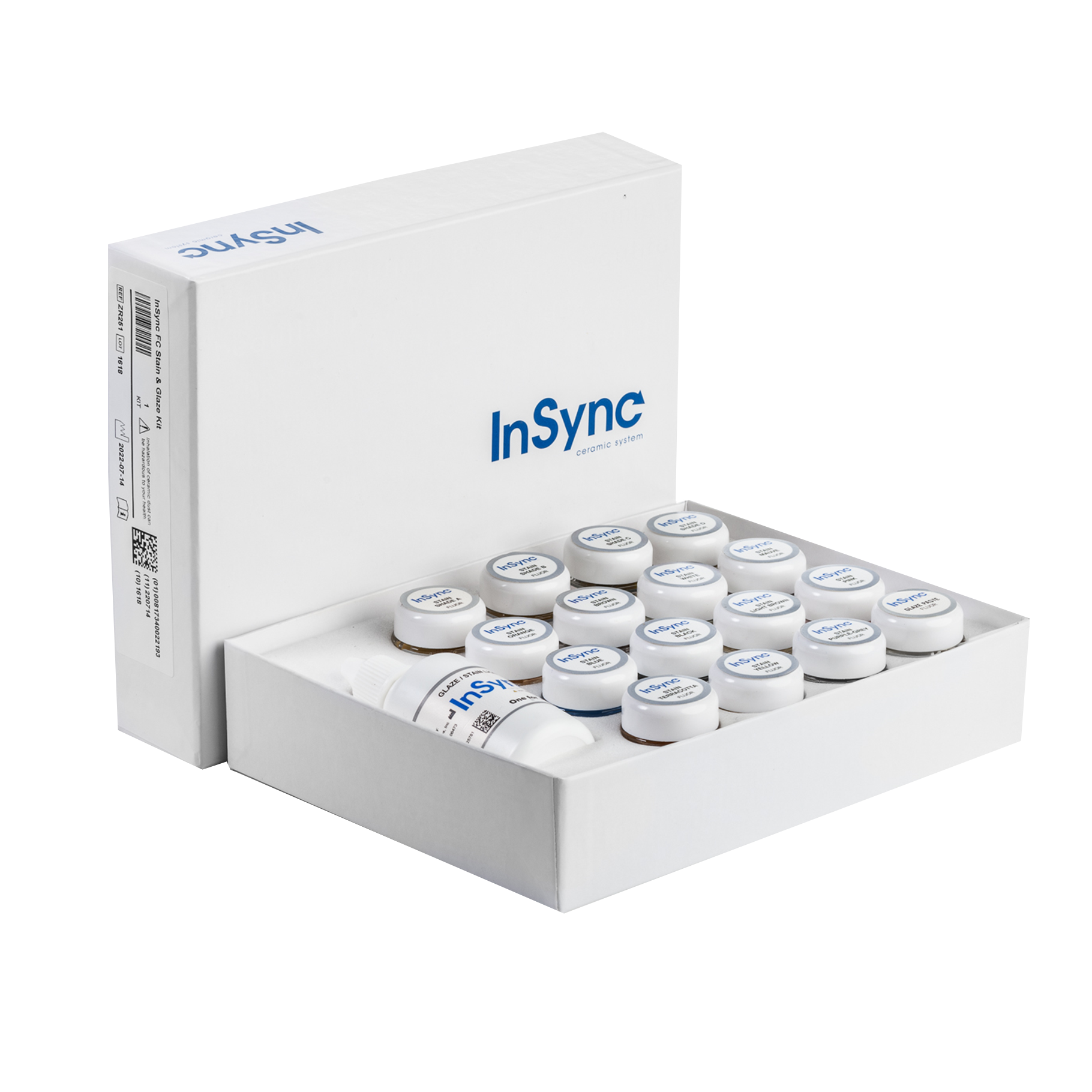 "ShadeVerificator" Ceramic Stain & Glaze Kit